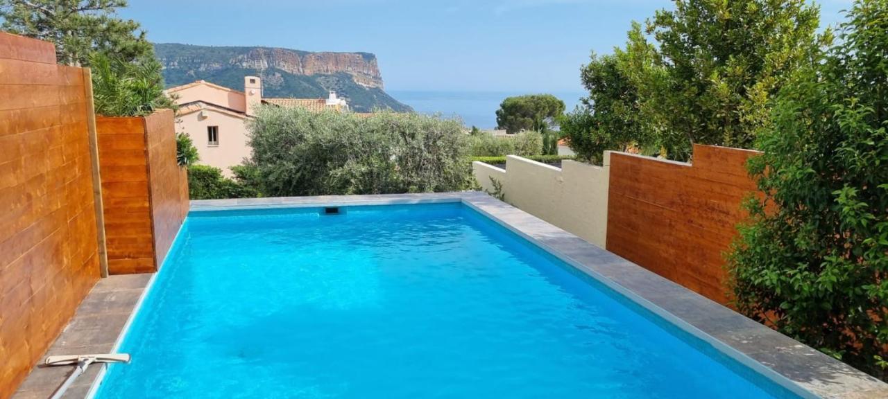 Reves De Vie, Appartement Vue Mer, Grande Piscine Privee , Spa Privatif Cassis Bagian luar foto